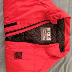 Dixon Red Quilted Jacket